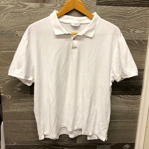 Calvin Klein two button short sleeve polo